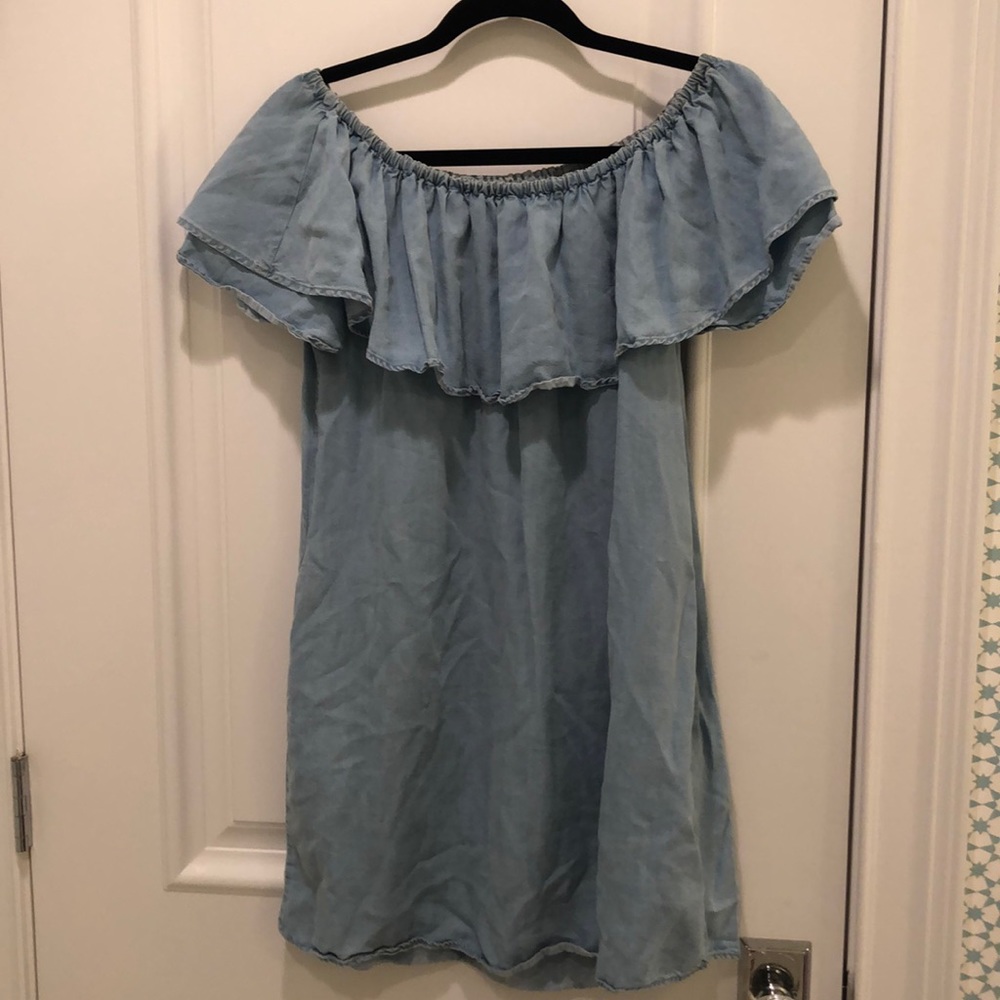 Zara off the shoulder dress
